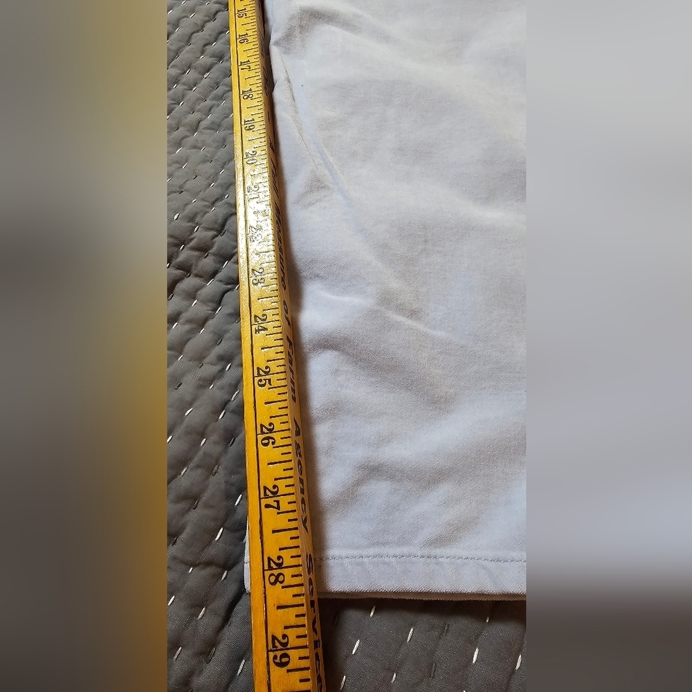 Talbots Baby Blue Velvet Pants Size 22 - Picture 5 of 6